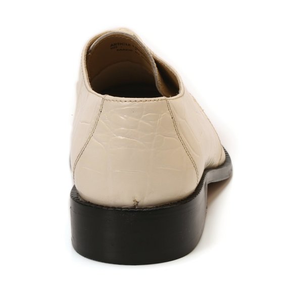 LIBERTYZENO Men's Cream Lace-Up Shoes - Picture 6 of 7